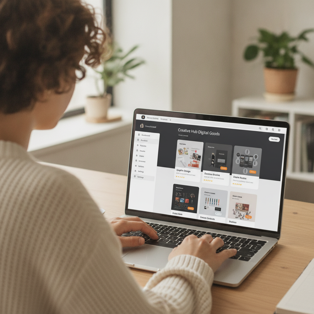 Screenshot of a social media ad campaign promoting a digital product