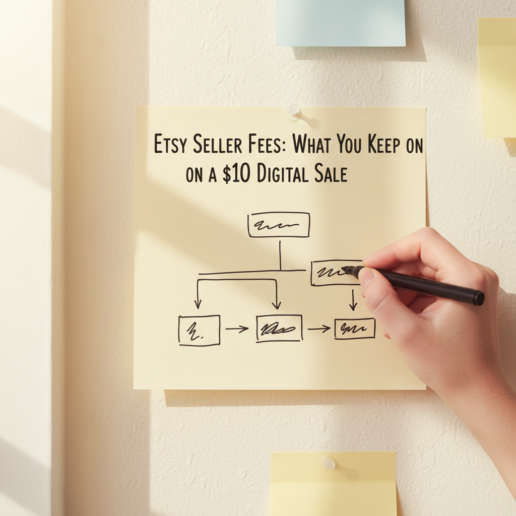 Etsy Seller Fees: What You Keep on a $10 Digital Sale