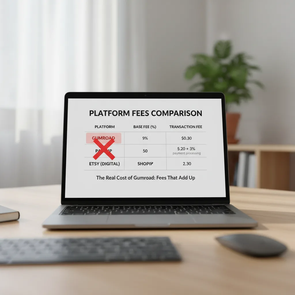 Creator reviewing yearly platform fees